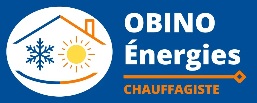 logo Obino énergies chauffagiste à Béthune, Buray, Lens, Lille..